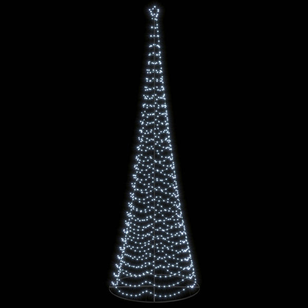 LED-spiraalijoulukuusi jalustalla EKENAS 500 cm 868 LEDiä