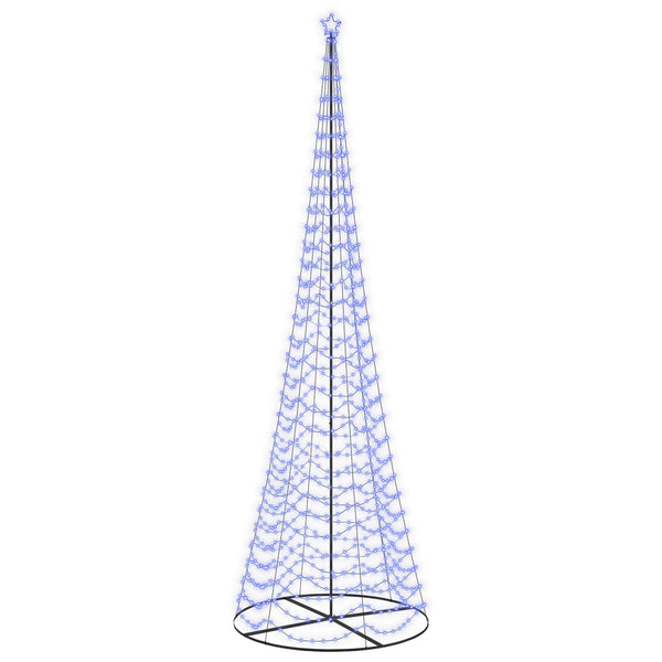 LED-spiraalijoulukuusi jalustalla EKENAS 500 cm 868 LEDiä