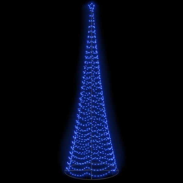 LED-spiraalijoulukuusi jalustalla EKENAS 500 cm 868 LEDiä