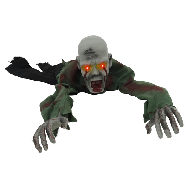 Halloween Ryömivä Zombi SPOOKA Vihreä 110 x 50 x 21 cm