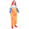 Pelottava Halloween-klovni SPOOKA Keltainen ja Sininen