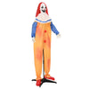 Pelottava Halloween-klovni SPOOKA Keltainen ja Sininen