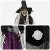 Riippuva Halloween-noita SPOOKA Violetti 30 x 133 cm