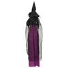 Riippuva Halloween-noita SPOOKA Violetti 30 x 133 cm