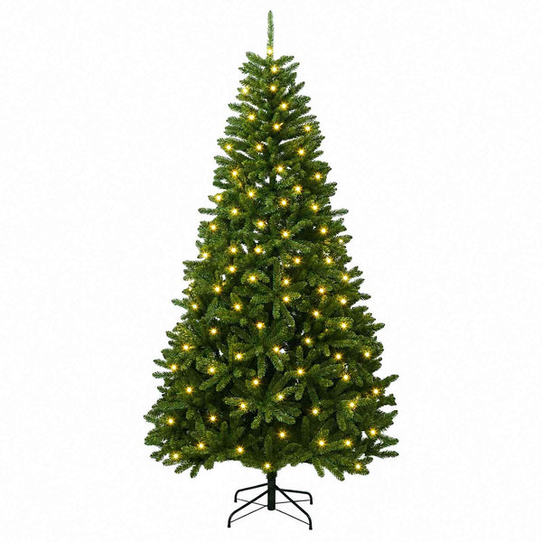 Salkomallinen tekoinen joulukuusi 210 cm 400 LEDiä