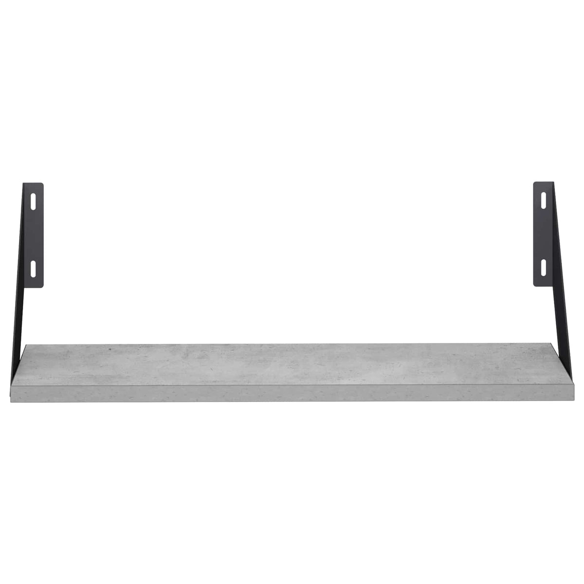 Seinähyllyt 4 kpl Betoninharmaa 50 x 20 x 17 cm