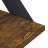 Seinähyllyt 2 kpl Savutammi 50 x 20 x 17 cm
