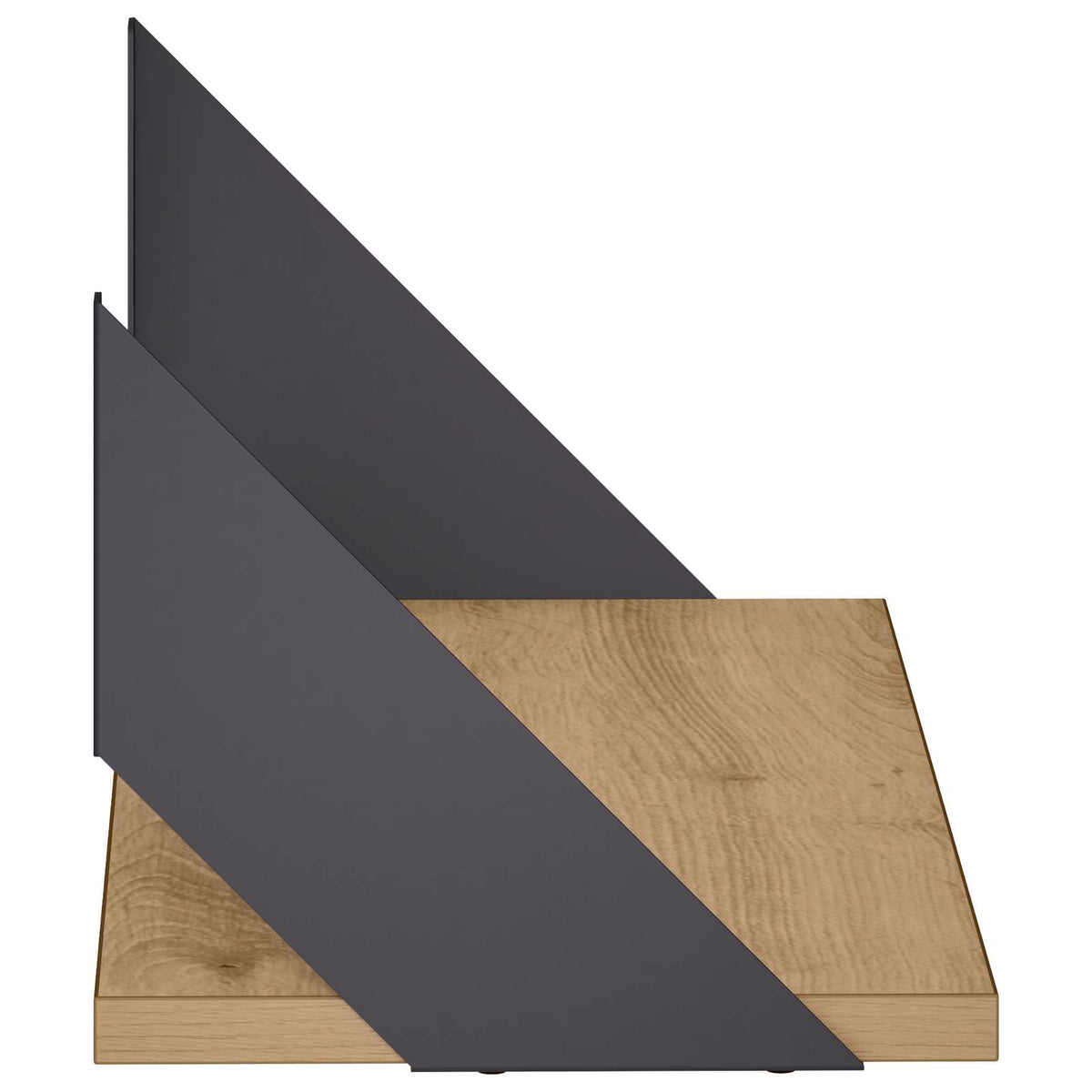 Seinähyllyt 4 kpl Artisaanitammi 50 x 20 x 17 cm