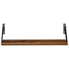 Seinähyllyt 2 kpl Vanha puu 60 x 20 x 17 cm