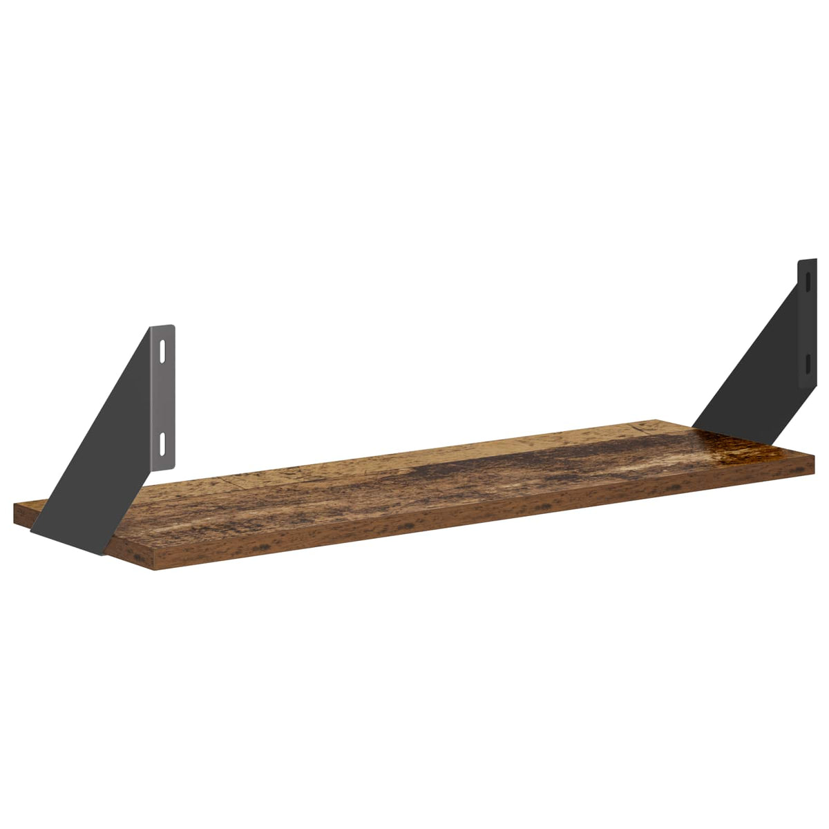 Seinähyllyt 4 kpl Vanha puu 60 x 20 x 17 cm