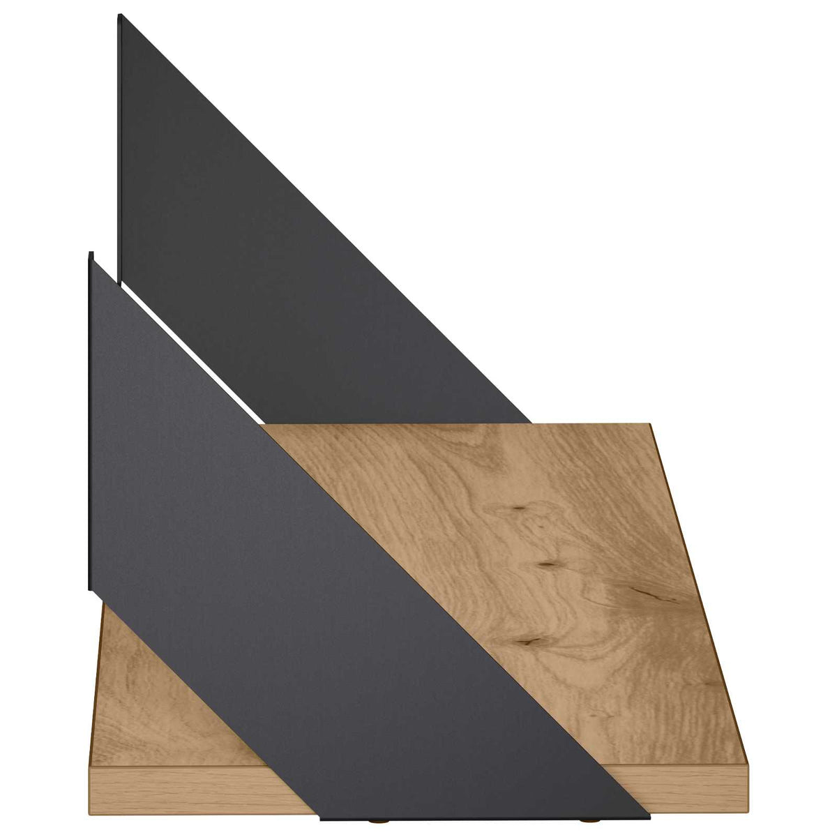 Seinähyllyt 2 kpl Artisaanitammi 60 x 20 x 17 cm