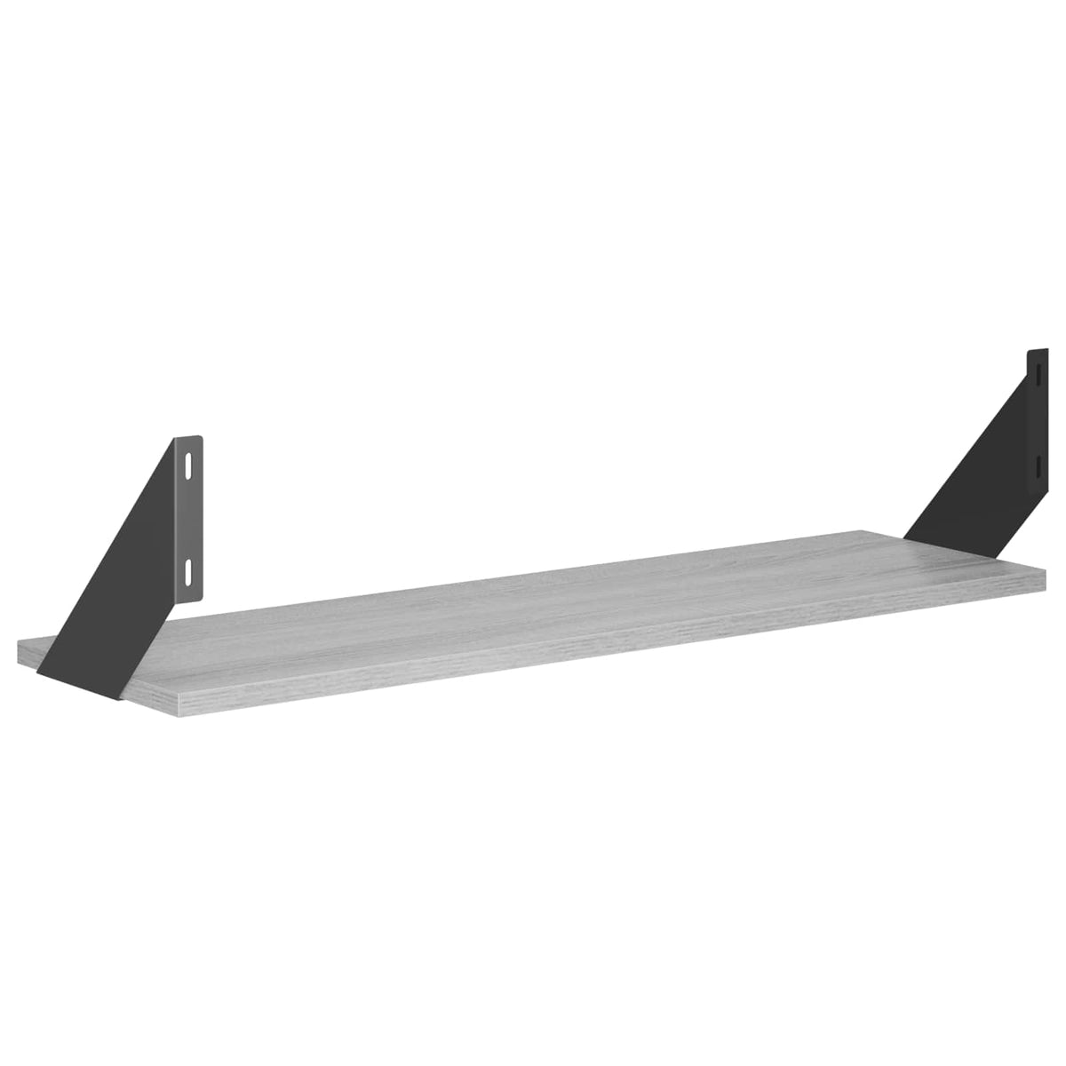 Seinähyllyt 2 kpl Harmaa Sonoma 70 x 20 x 17 cm