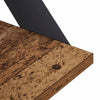 Seinähyllyt 2 kpl Vanha puu 70 x 20 x 17 cm