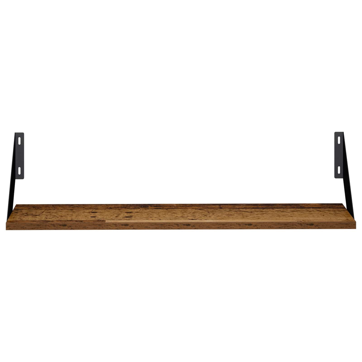 Seinähyllyt 2 kpl Vanha puu 70 x 20 x 17 cm