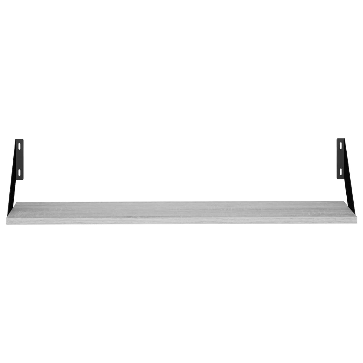 Seinähyllyt 2 kpl Harmaa Sonoma 80 x 20 x 17 cm