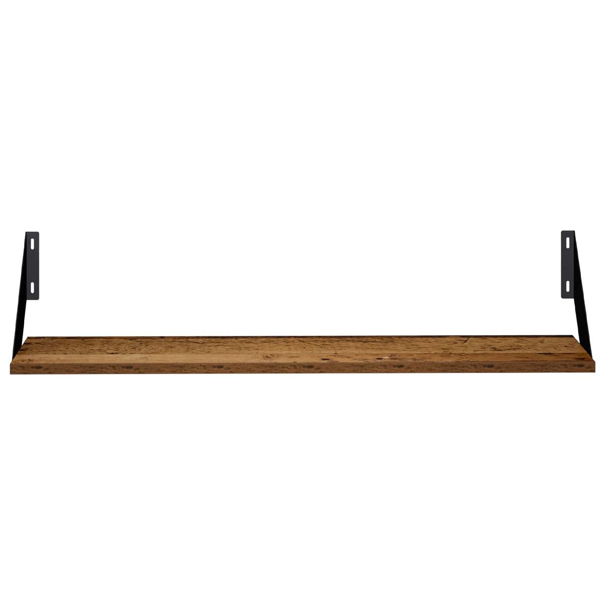 Seinähyllyt 2 kpl Vanha puu 80 x 20 x 17 cm