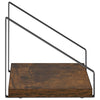 Seinähyllyt 2 kpl Savutammi 30 x 16 x 15,5 cm