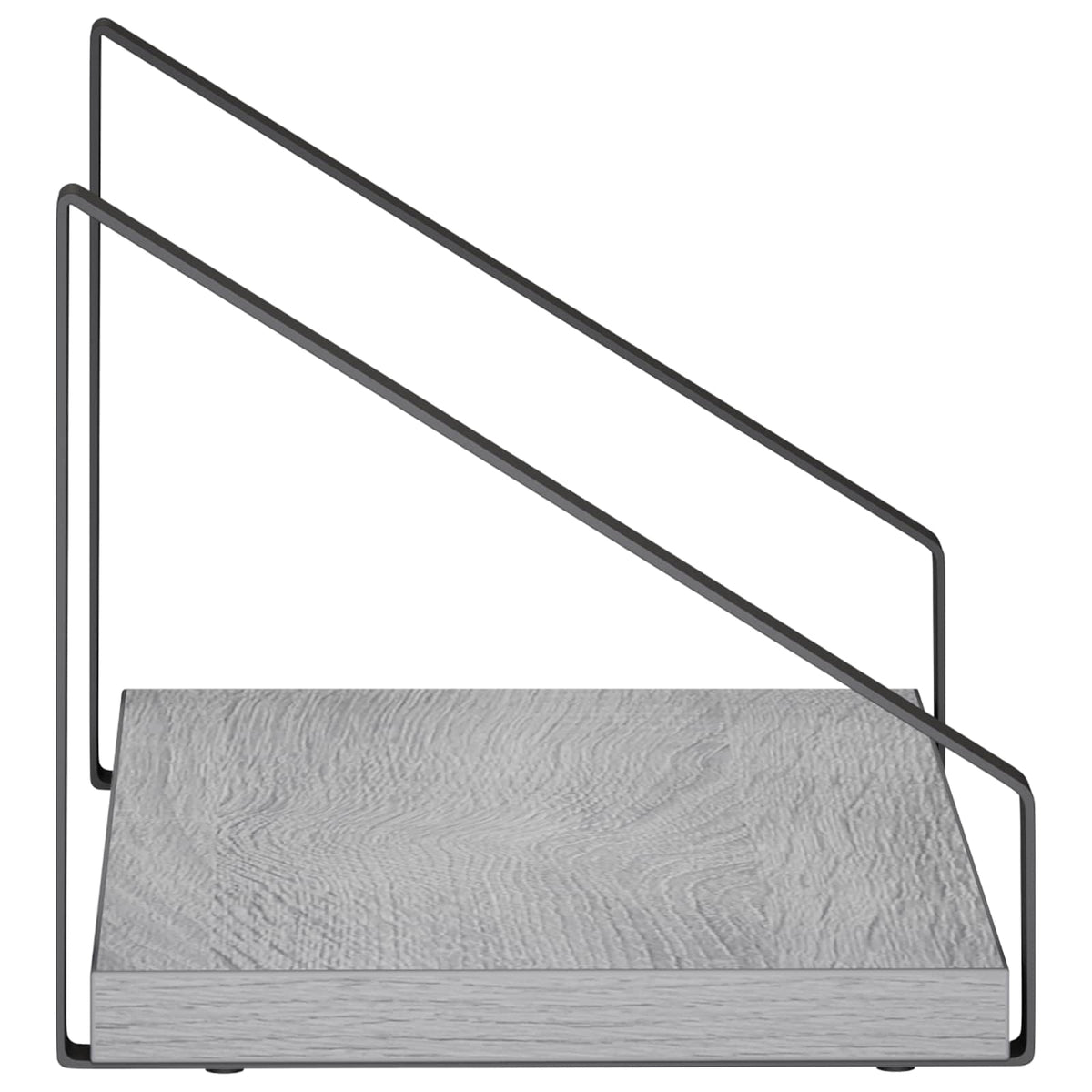 Seinähyllyt 2 kpl Harmaa Sonoma 30 x 16 x 15,5 cm