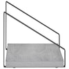 Seinähyllyt 2 kpl Harmaa Sonoma 30 x 16 x 15,5 cm