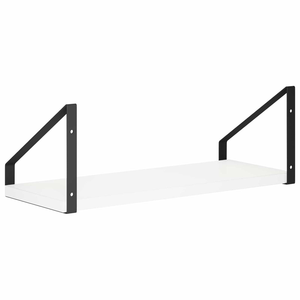 Seinähyllyt 4 kpl valkoinen 40 x 16 x 15,5 cm