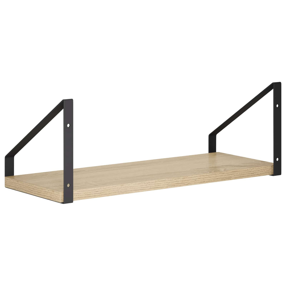 Seinähyllyt 2 kpl Sonoma-tammi 40 x 16 x 15,5 cm
