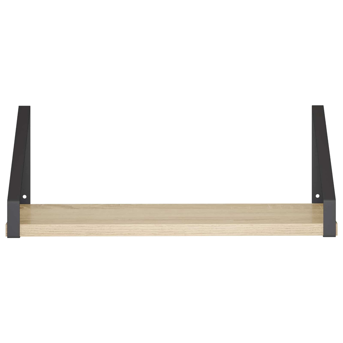 Seinähyllyt 2 kpl Sonoma-tammi 40 x 16 x 15,5 cm