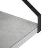 Seinähyllyt 4 kpl Betoninharmaa 40 x 16 x 15,5 cm