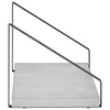 Seinähyllyt 4 kpl Betoninharmaa 40 x 16 x 15,5 cm