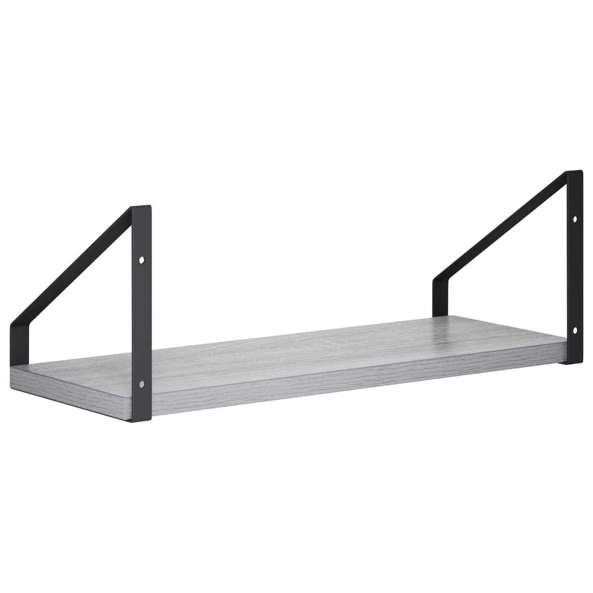 Seinähyllyt 2 kpl Harmaa Sonoma 40 x 16 x 15,5 cm
