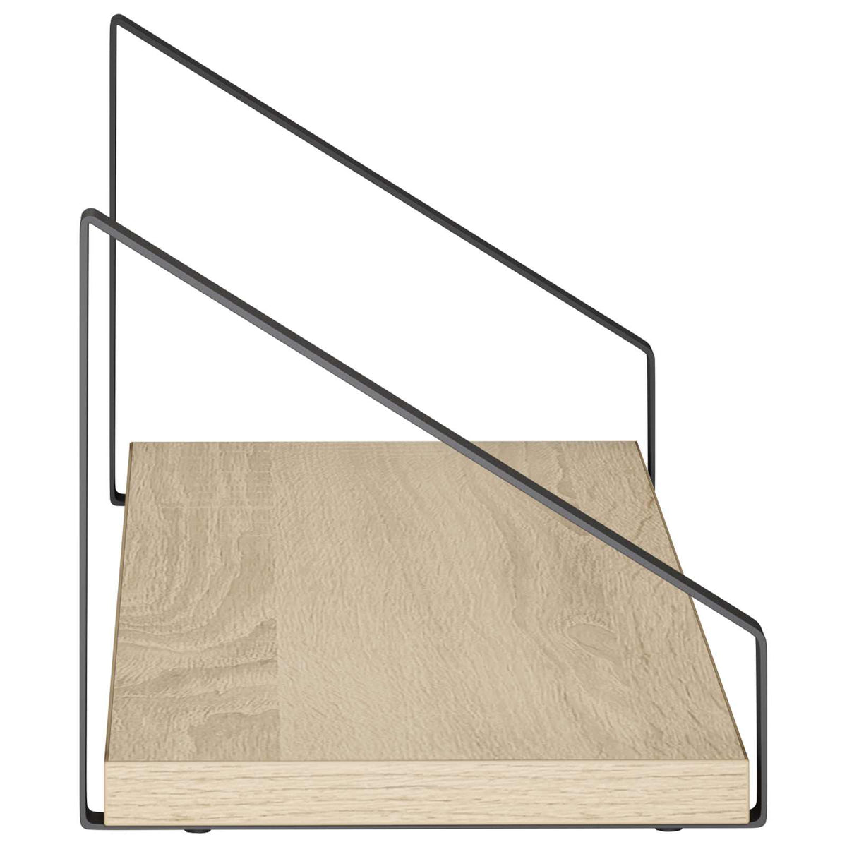 Seinähyllyt 4 kpl Sonoma-tammi 50 x 16 x 15,5 cm