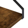 Seinähyllyt 4 kpl Savutammi 50 x 16 x 15,5 cm