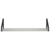 Seinähyllyt 2 kpl Betoninharmaa 60 x 16 x 15,5 cm