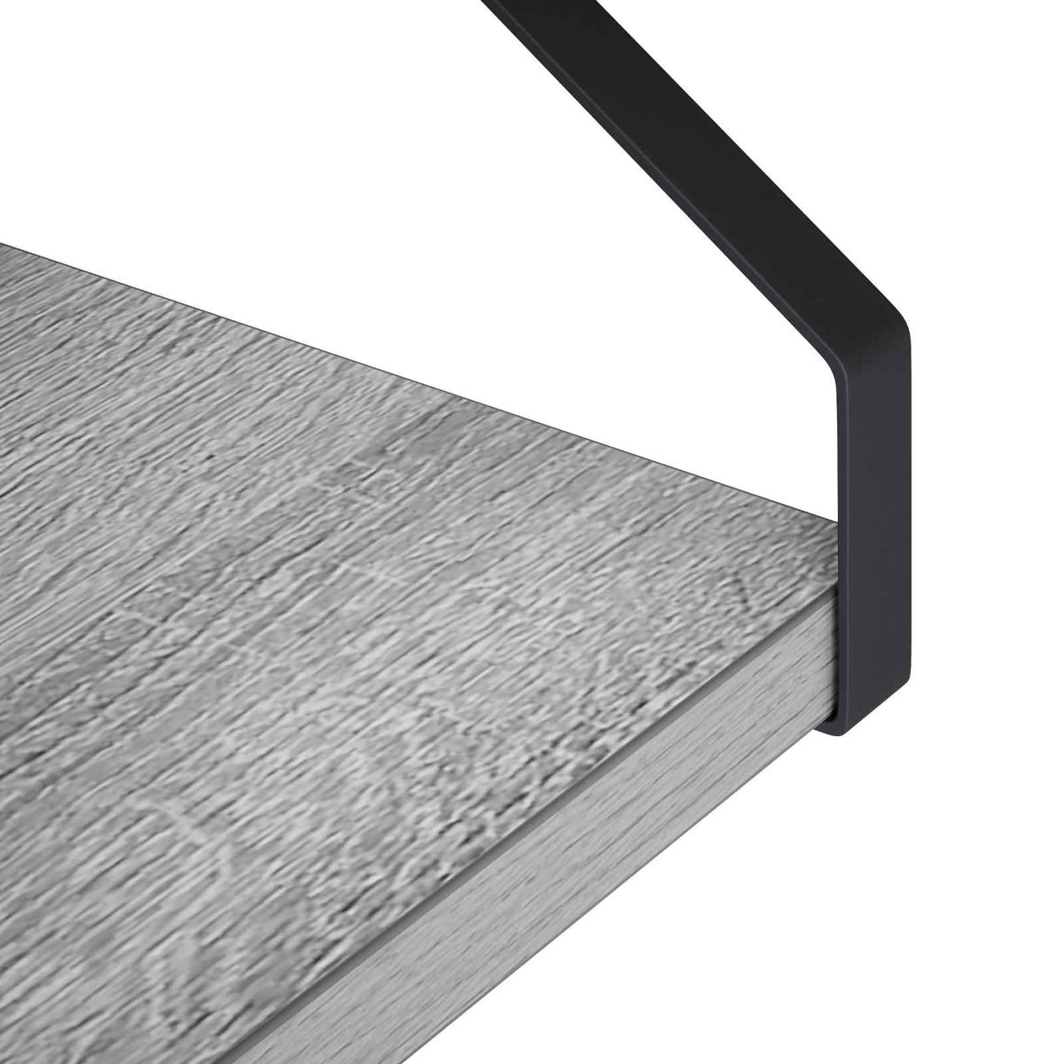 Seinähyllyt 4 kpl Harmaa Sonoma 60 x 16 x 15,5 cm