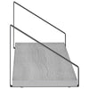 Seinähyllyt 4 kpl Harmaa Sonoma 60 x 16 x 15,5 cm