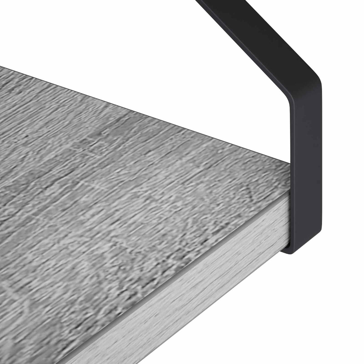Seinähyllyt 3 kpl Harmaa Sonoma 40 x 16 x 15,5 cm