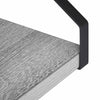Seinähyllyt 3 kpl Harmaa Sonoma 40 x 16 x 15,5 cm