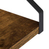 Seinähyllyt 6 kpl Savutammi 40 x 16 x 15,5 cm