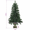 Mini joulukuusi 120 cm Polyvinyylikloridi Vihreä