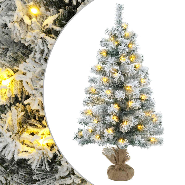 Mini joulukuusi 45 cm 25 LEDiä Lämpimän Valkoinen