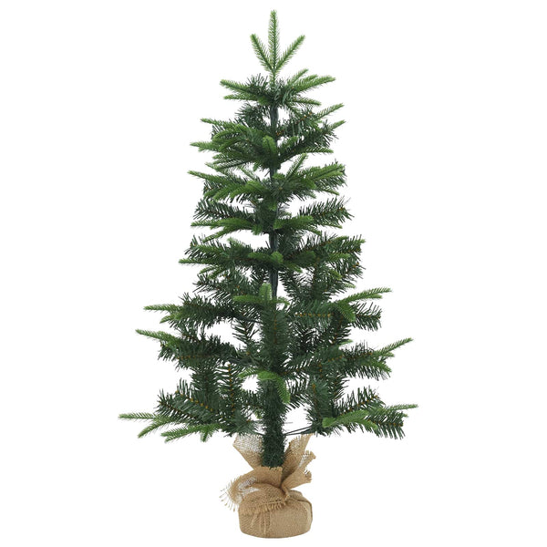 Mini joulukuusi 60 cm PVC ja PE Vihreä