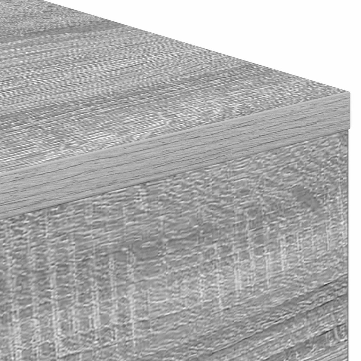 Sähkötakka Harmaa Sonoma 100 x 24,5 x 90 cm Tekninen puu