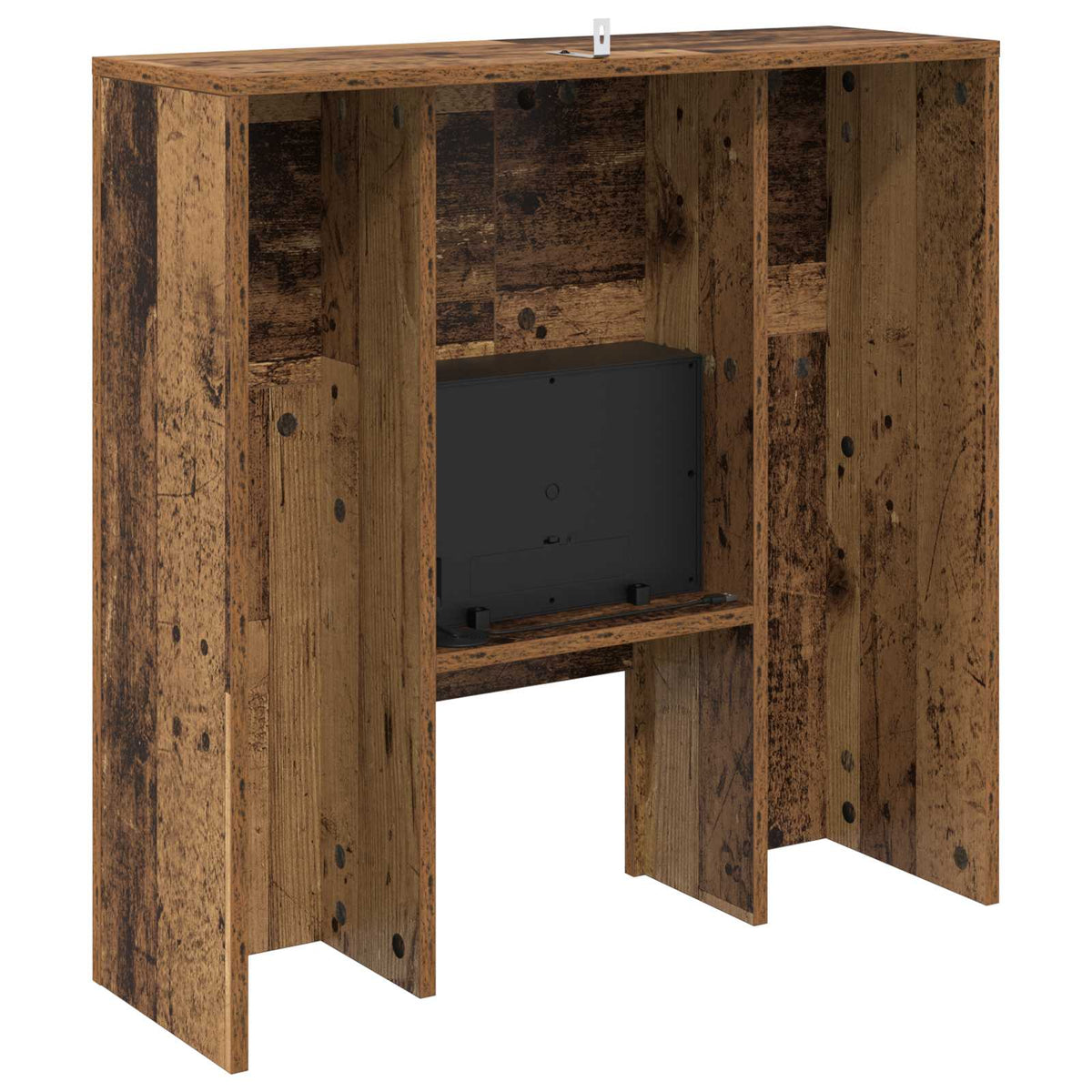 Sähkötakka Vanha puu 75 x 24,5 x 75 cm Tekninen puu