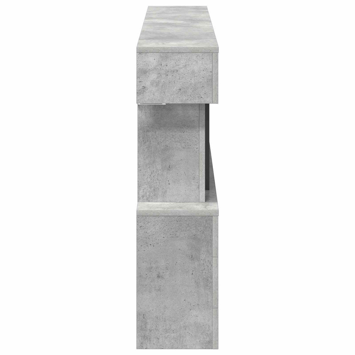 Sähkötakka Betoni 150 x 21 x 77 cm Tekninen puu