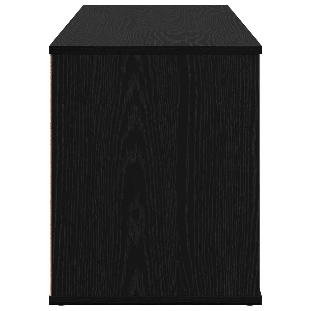 Sähkötakka Musta tammi 100 x 37 x 45,5 cm Tekninen puu