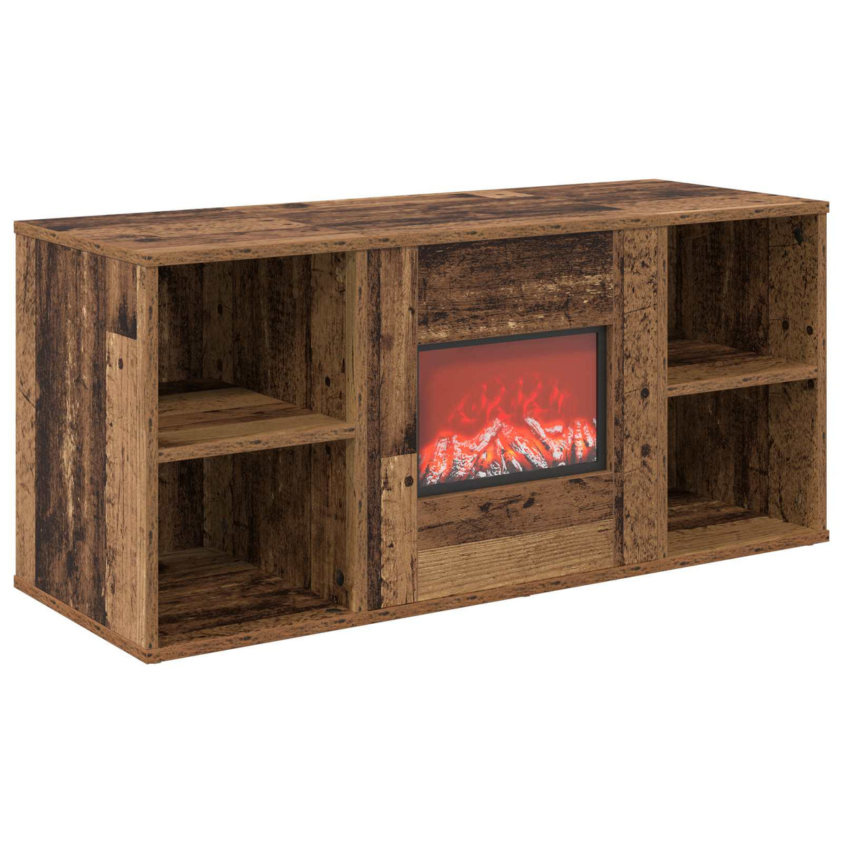 Sähkötakka Vanha puu 100 x 37 x 45,5 cm Tekninen puu