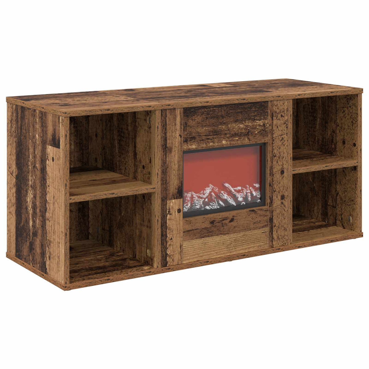 Sähkötakka Vanha puu 100 x 37 x 45,5 cm Tekninen puu