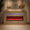 LED-nauhalla varustettu takka Sonoma 130 x 20 x 69,5 cm