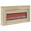 LED-nauhalla varustettu takka Sonoma 130 x 20 x 69,5 cm