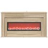 LED-nauhalla varustettu takka Sonoma 130 x 20 x 69,5 cm