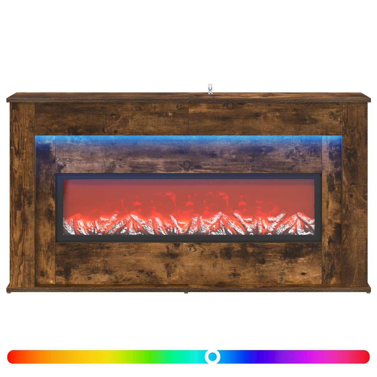 LED-nauhalla varustettu takka Savutammi 130 x 20 x 69,5 cm